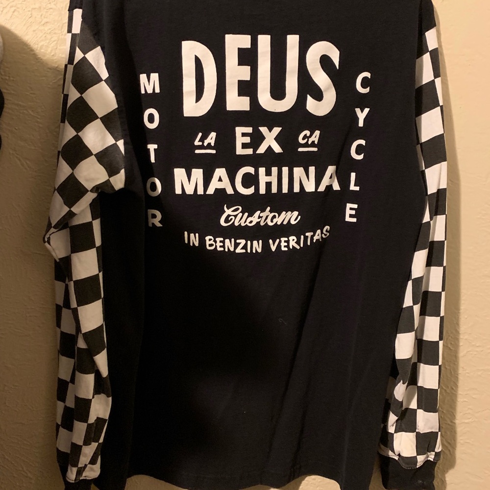 Dues Ex Machina checkered long sleeve shirt